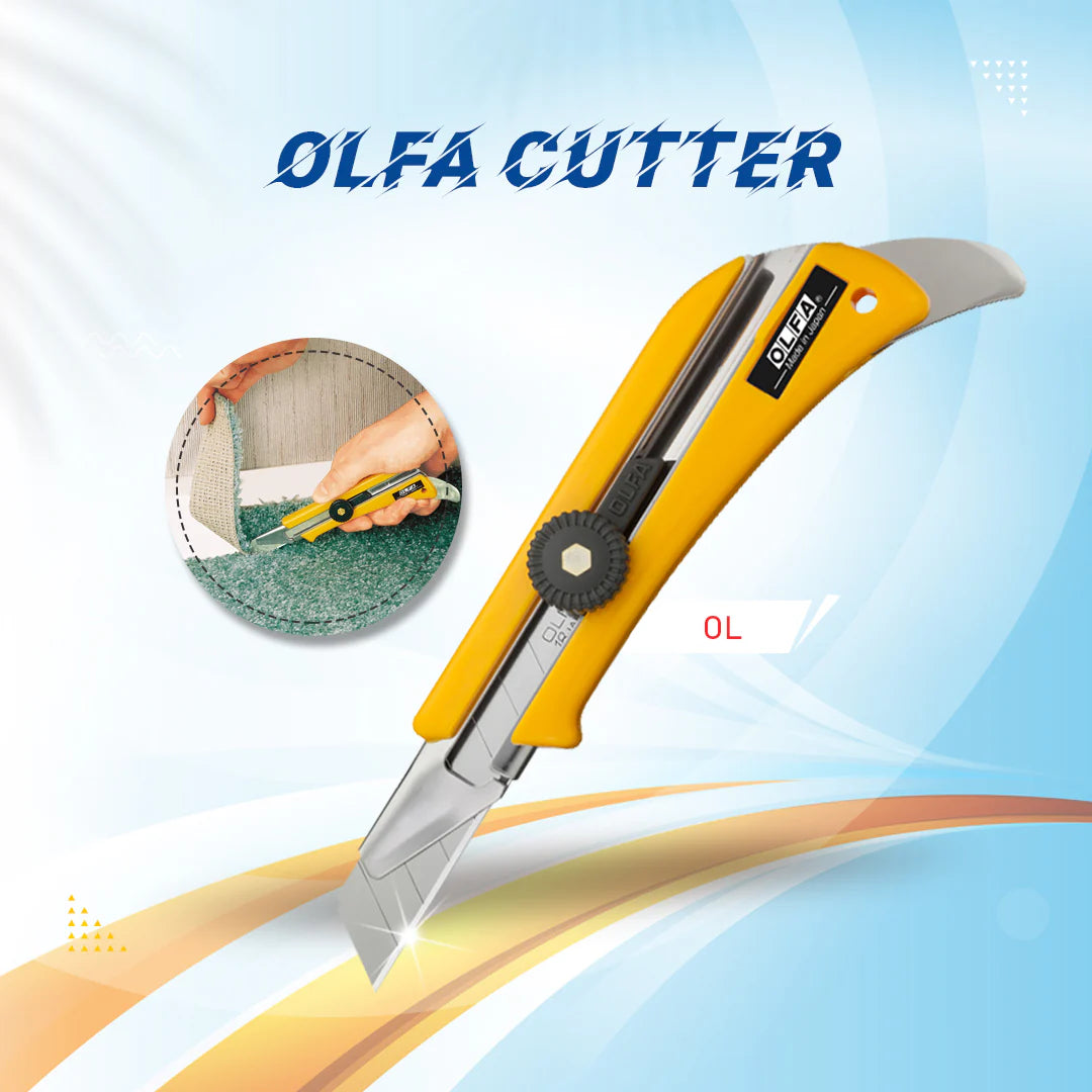 OLFA OL A1 universalus peilis (geležtės LB, LBB) 18mm