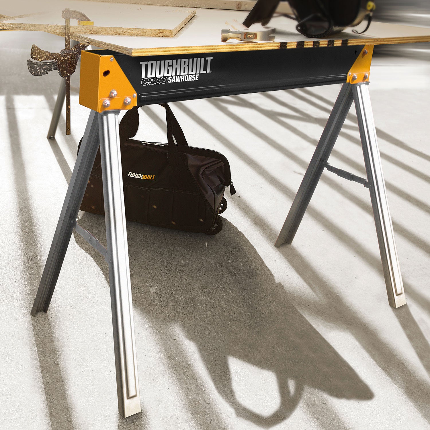 ToughBuilt TB-C300 - Statybinis darbastalis / ožys (komplektas / 2 vnt.)