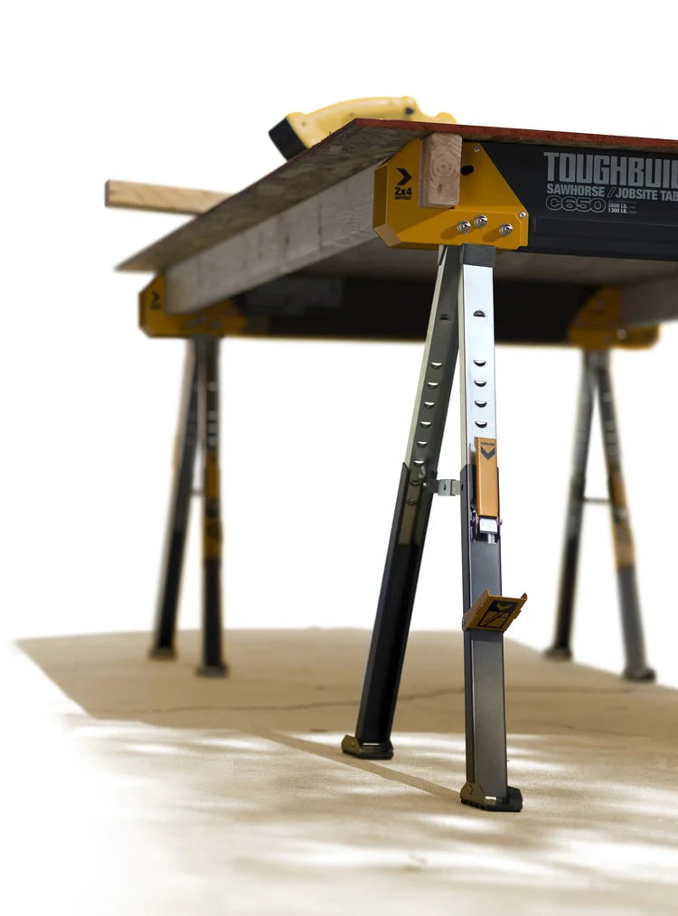 ToughBuilt TB-C650 - Statybinis darbastalis / ožys (komplektas/2 vnt.)