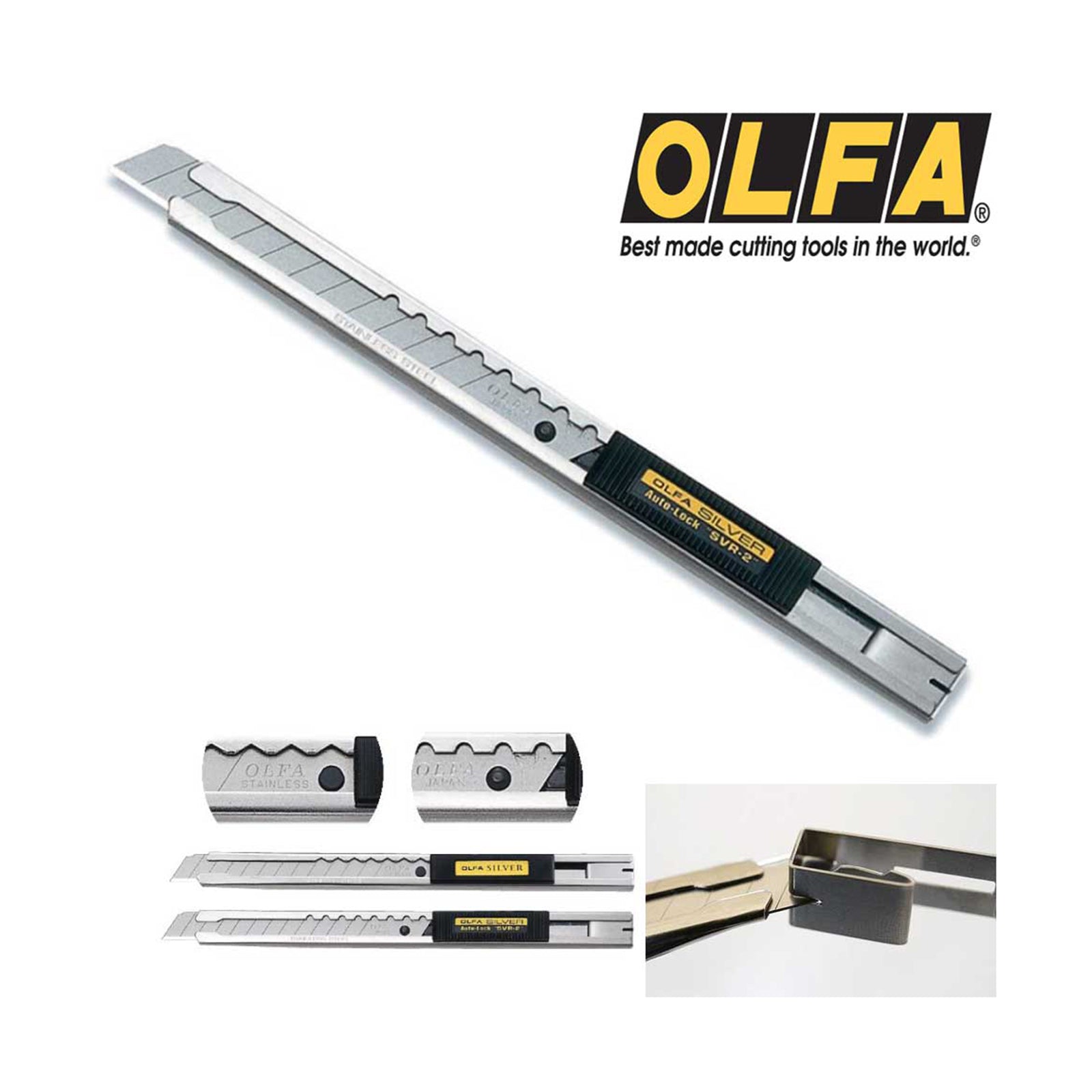 Peiliukas SVR-2 OLFA, 9 mm
