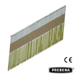 Šaudomos rievėtos inkarinės vinys D form.g. 3,1x90-Zn-34°