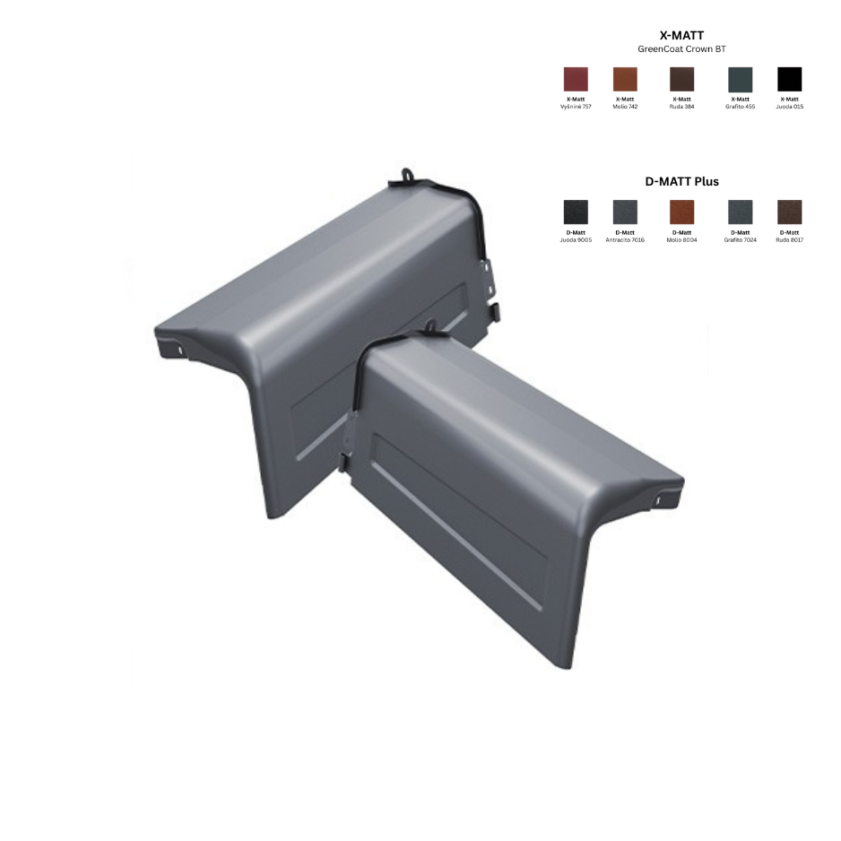 Modulinės stogo dangos vėjalentės