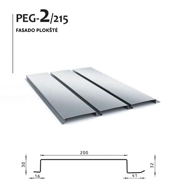 Fasado profiliai ir palangės