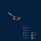 Plieninė lietaus sistema – Flamingo