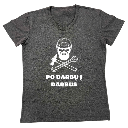 Marškinėliai "Po darbų į darbus"