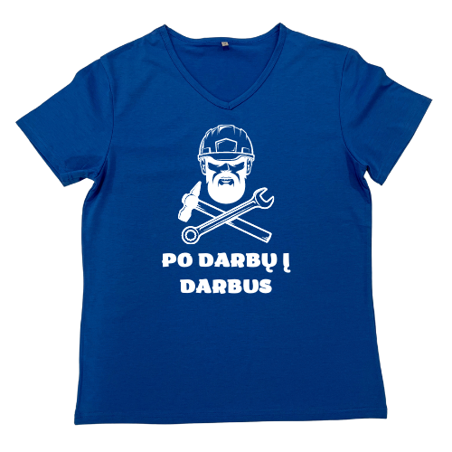 Marškinėliai "Po darbų į darbus"