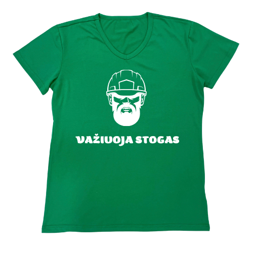 Marškinėliai "Važiuoja stogas"