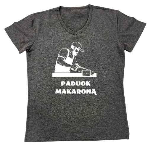 Marškinėliai "Paduok makaroną"