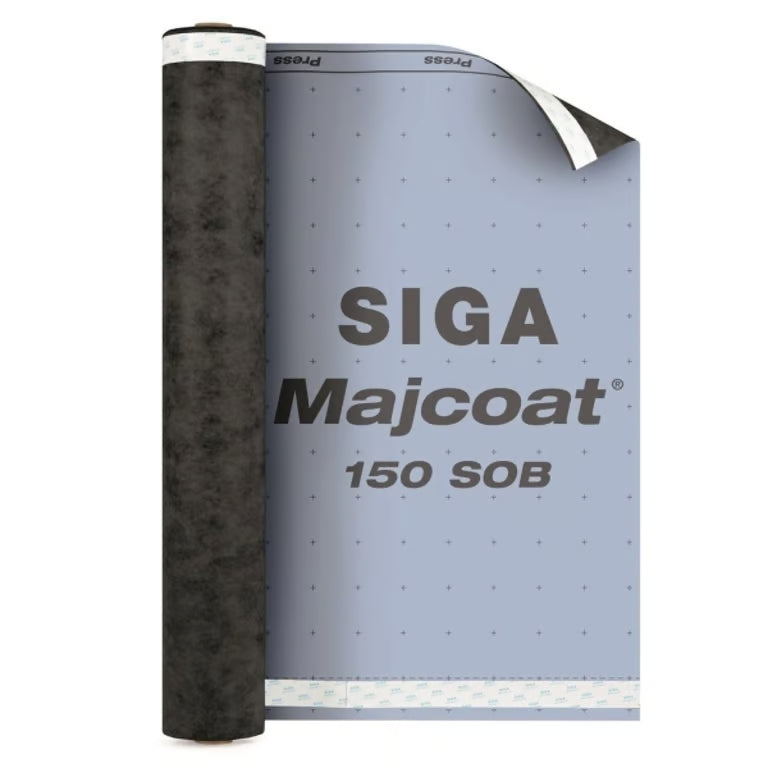 Priešvėjinė difuzinė plėvelė SIGA MAJCOAT 150 SOB (1.5 MX 50 M)