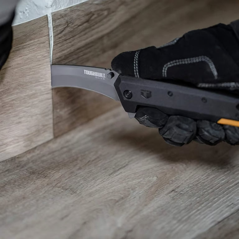 Lenktas sulenkstomas peilis (ToughBuilt)