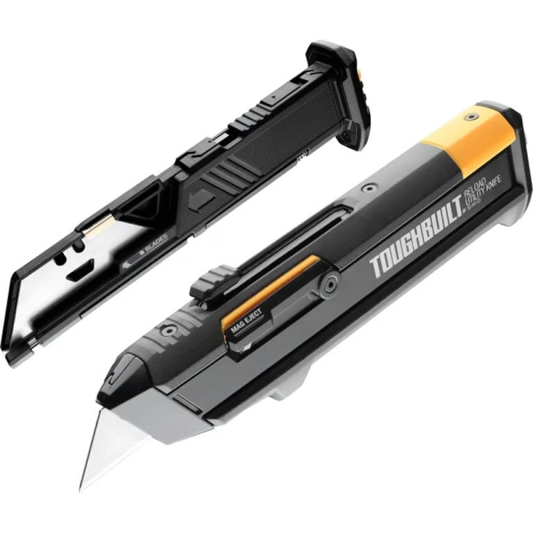Statybinis peilis ToughBuilt + geležčių rinkinys