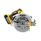 Akumuliatorinis diskinis pjūklas DeWALT DCS570P2, 18V, 2×5,0 Ah