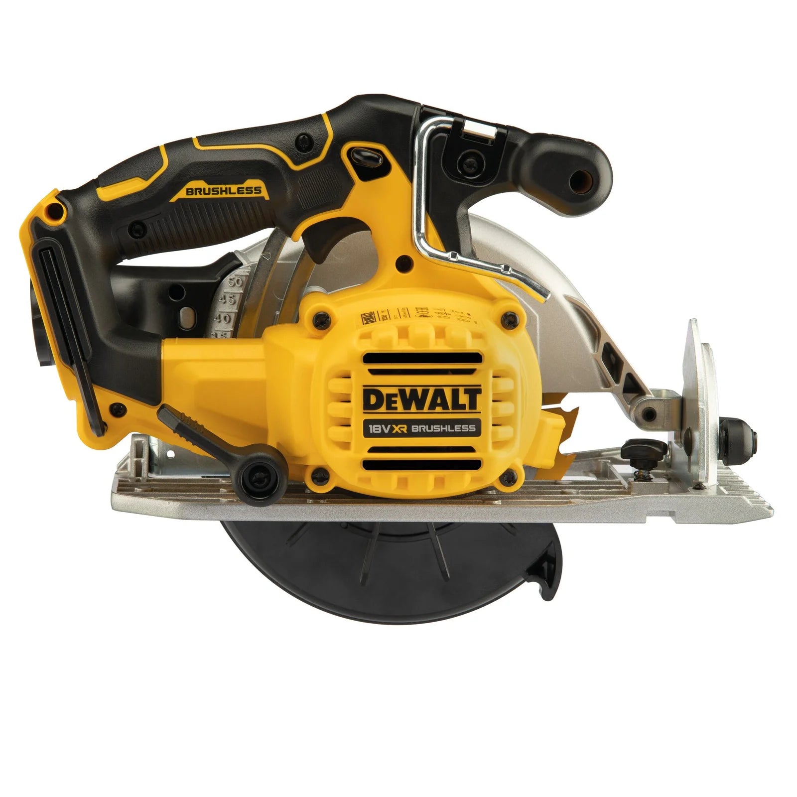 Akumuliatorinis diskinis pjūklas DeWALT DCS565N-XJ, 18 V