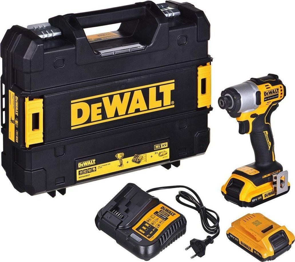DeWALT DCF840D2T smūginis suktuvas 2x2 Ah